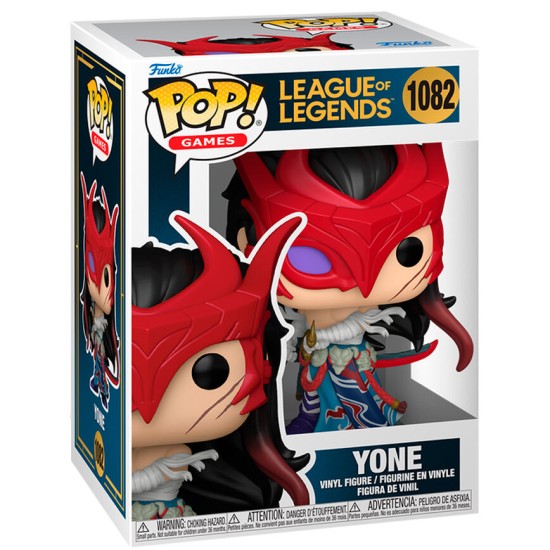 Funko POP! League of Legends Arcane Figure 9cm - Yone (1082) - Виниловая фигурка
