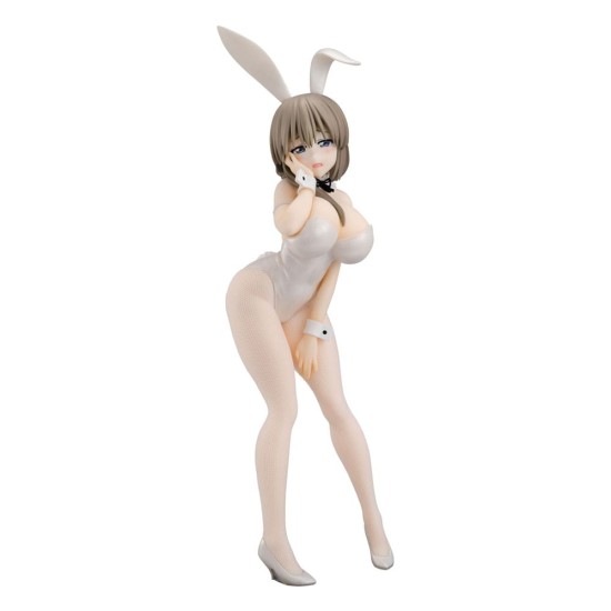 Furyu Uzaki-chan Wants to Hang Out! BiCute Bunnies Ver. White Pearl Figure 29cm - Tsuki Uzaki - Пластмассовая фигурка