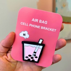 Phone Socket Cute Popping Up Finger Grip Mount - Silicone_95 - Универсальный держатель для телефона