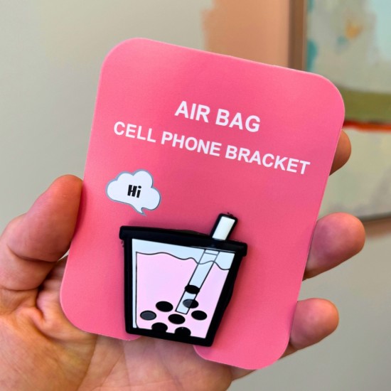 Phone Socket Cute Popping Up Finger Grip Mount - Silicone_95