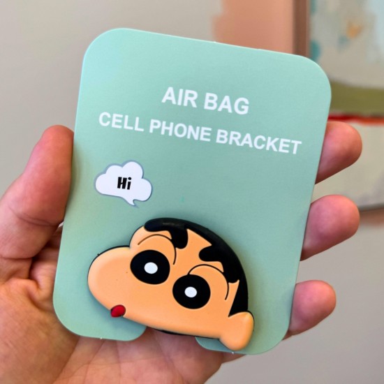Phone Socket Cute Popping Up Finger Grip Mount - Silicone_35