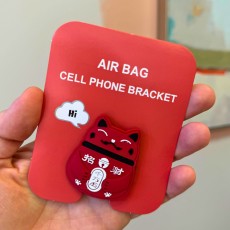 Phone Socket Cute Popping Up Finger Grip Mount - Silicone_139 - Универсальный держатель для телефона