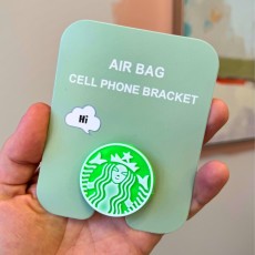 Phone Socket Cute Popping Up Finger Grip Mount - Silicone_105 - Универсальный держатель для телефона