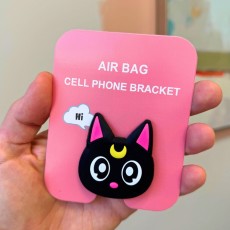 Phone Socket Cute Popping Up Finger Grip Mount - Silicone_19 - Универсальный держатель для телефона