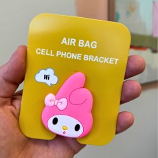 Phone Socket Cute Popping Up Finger Grip Mount - Silicone_68 - Универсальный держатель для телефона