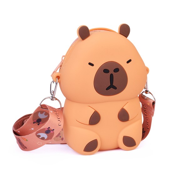 Kids Little Bag / Wallet 9cm - Kapibara - Bērnu mini somiņa / maks