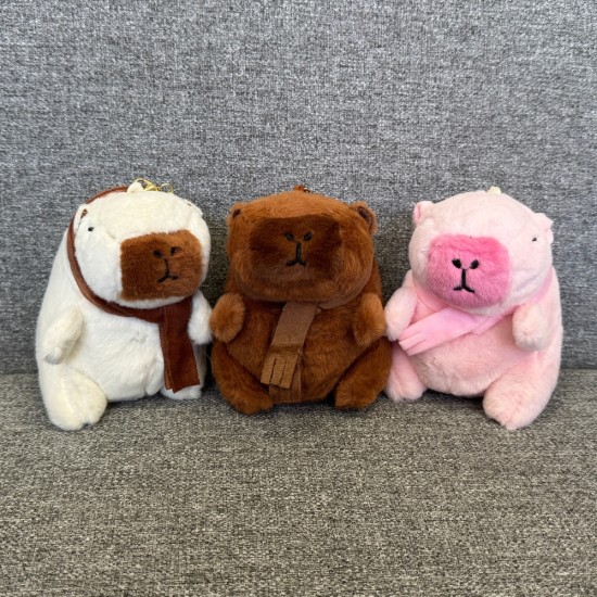 7Toys Capybara Scharf Assorted Plush Keychain 11cm