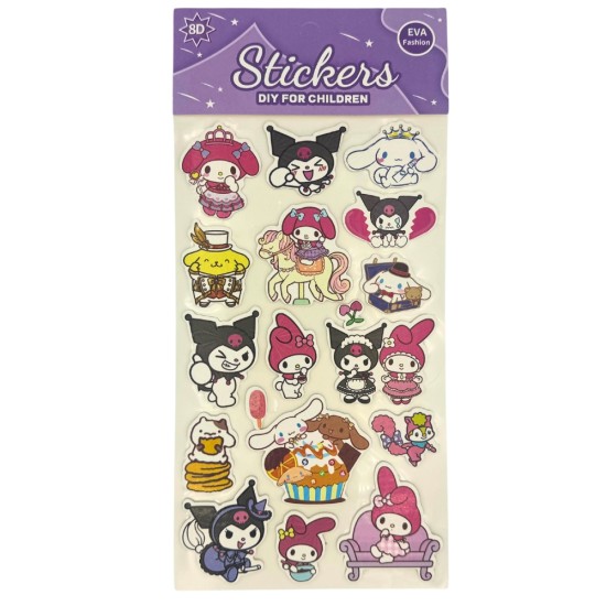 7Toys Hello Kitty FD-AG006 Stickers - Uzlīmju komplekts