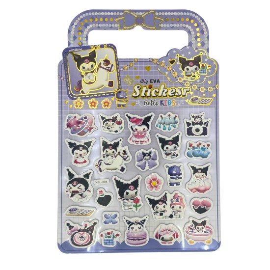 7Toys Kuromi  Eva Stickers