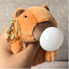 7Toys Capybara Bubble Plush Keychain 11cm