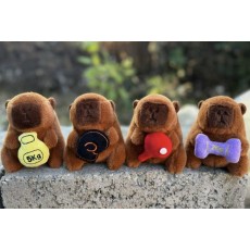 7Toys Capybara Assorted Sport Plush Keychain 11cm