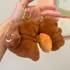 7Toys Capybara Assorted Backbag Plush Keychain 11cm