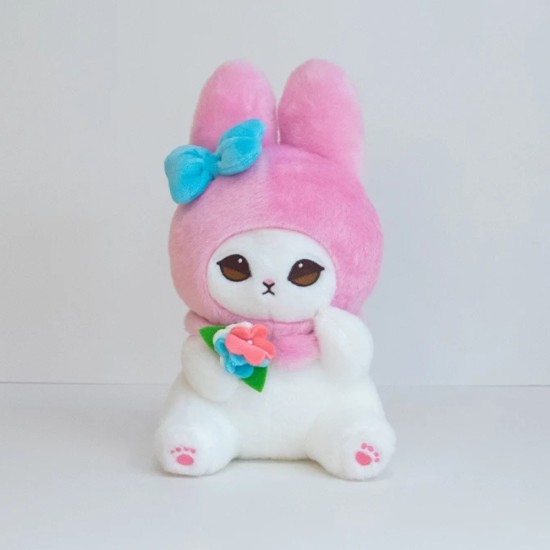 7Toys Hello Kitty Plush Toy 19cm - Mofusand × Sanrio