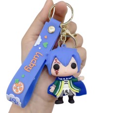 3D Silicone Assorted Keychain - Fairy Tail - Silikona atslēgu piekariņš
