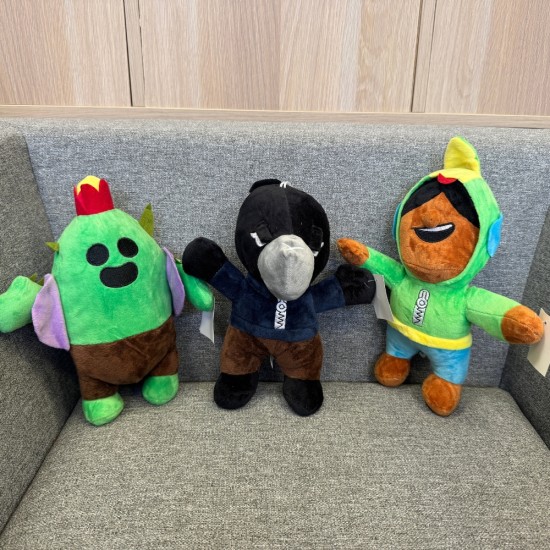 7Toys Assorted  Plush Toy 25cm - Brawl Stars