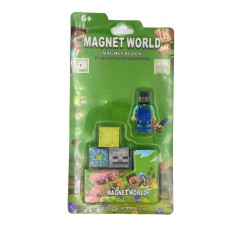 Minecraft Magnetic Blocks - Magnet World - Magnētiskie bloki / konstruktors