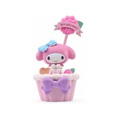 Yume Toys Hello Kitty and Friends Sanrio Memo Stand Party Time Series Mini Figure 7cm - My Melody - Plastmasas figūriņa