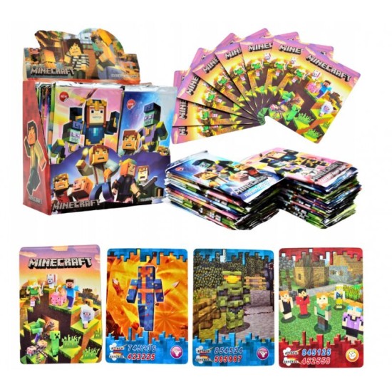 Minecraft Assorted Super Card Game TCG Trading Cards 288 pcs. - Карточная Игра