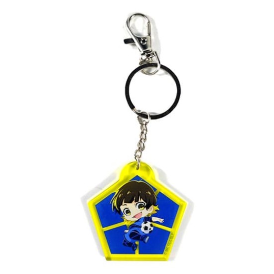 SD Toys Blue Lock Acrylic Keychain 5cm - Meguru Rachira Chibi Style - Akrila atslēgu piekariņš