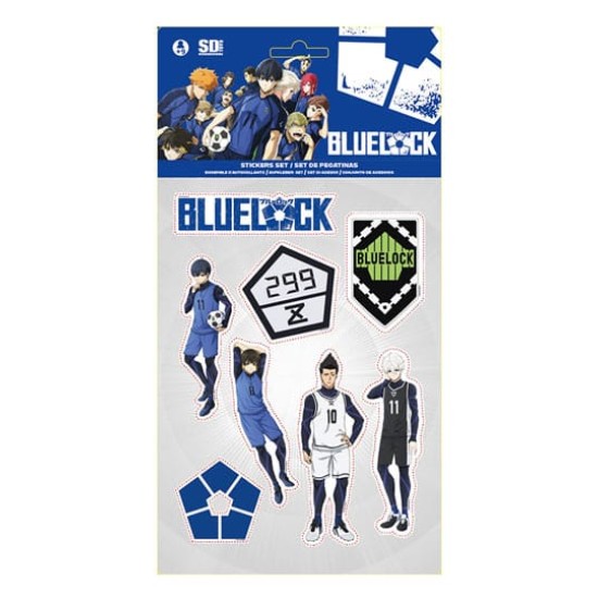 SD Toys Blue Lock Sticker Set - Uzlīmju komplekts