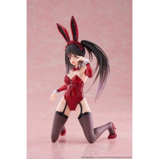 Taito Prize Date A Live Cute Ver. Bunny Figure 13cm - Kurumi Tokisaki - Пластмассовая фигурка