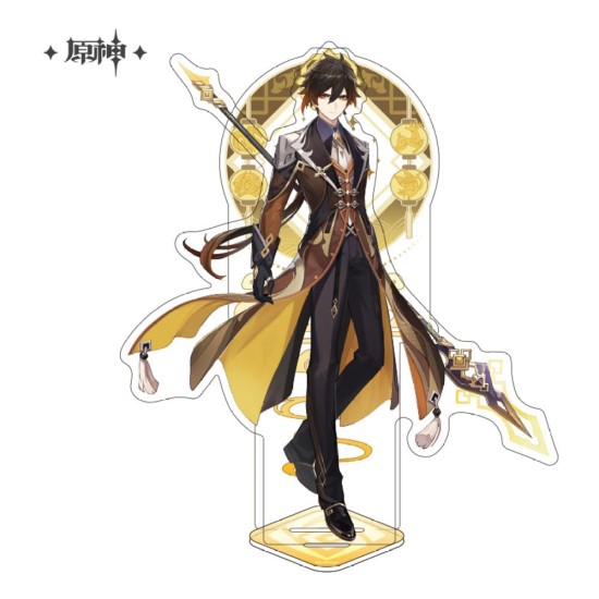 MiHoYo Genshin Impact Liyue Theme Series Character Acryl Figure 14cm - Zhongli