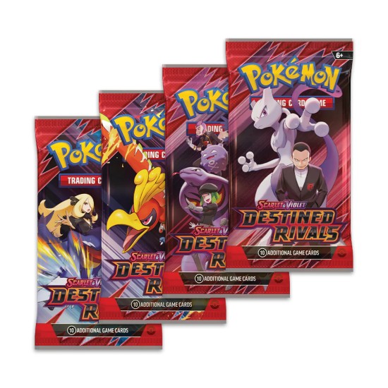 Pokemon Super Card Game TCG Trading Cards - Scarlet & Violet - Destined Rivals Half Assorted EN - Kāršu spēle