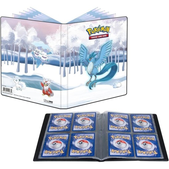 Ultra Pro: Pokémon Gallery Series Frosted Forest 4-Pocket Portfolio - Kāršu albums
