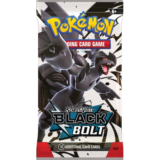 Pokemon Super Card Game TCG Trading Cards - Scarlet & Violet - SV11B Black Bolt Deluxe Booster Pack (35 cards) JP - Kāršu spēle