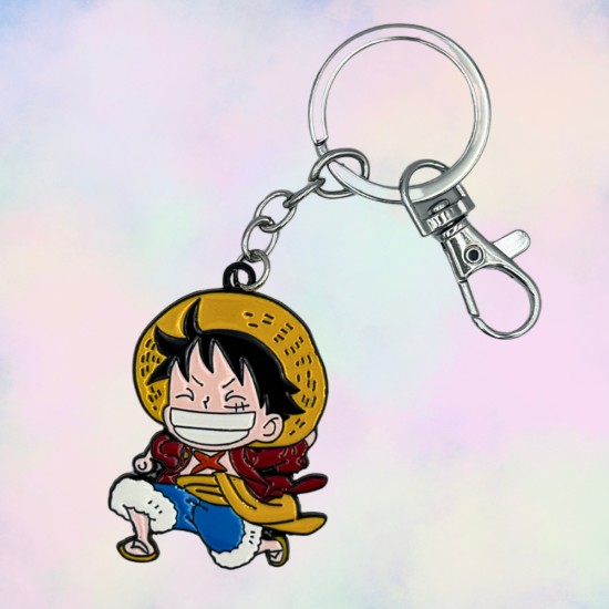 One Piece Metal Keychain - Monkey D.Luffy - Metāla atslēgu piekariņš
