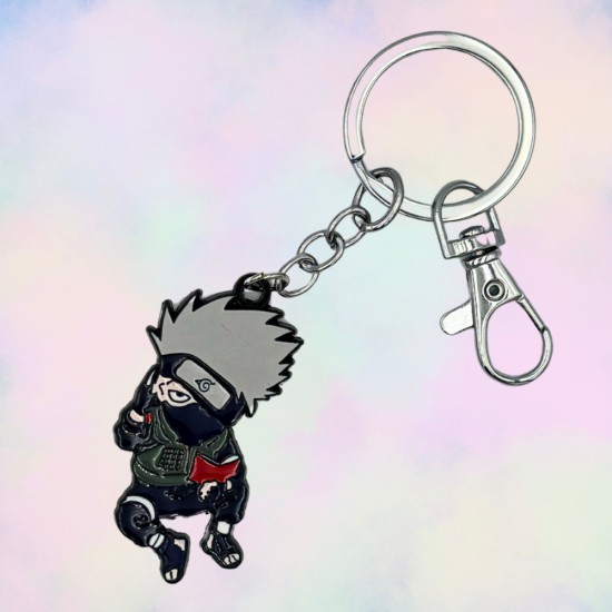 Naruto Shippuden Metal Keychain - Kakashi Hatake - Metāla atslēgu piekariņš