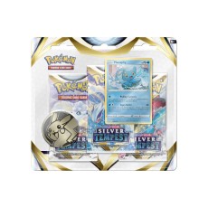 Pokemon Super Card Game TCG Trading Cards - Sword & Shield - Silver Tempest - 3 Pack Blister EN - Карточная Игра
