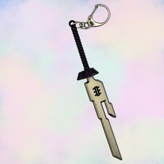 Jujutsu Kaisen Metal Keychain - Sword Design 2 - Metāla atslēgu piekariņš