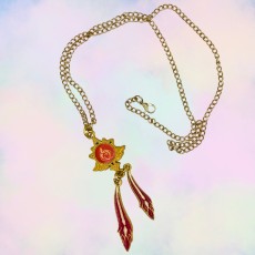 Genshin Impact Metal Necklace - Pyro