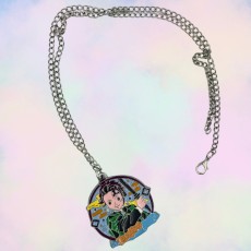 Demon Slayer Metal Necklace - Tanjiro Kamado