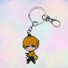 Demon Slayer Metal Keychain - Zenitsu Agatsuma