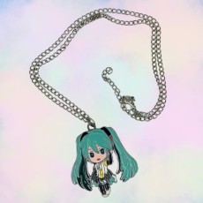 Hatsune Miku Metal Necklace - Hatsune Miku
