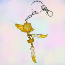 Genshin Impact Metal Keychain - Anemo Design 2