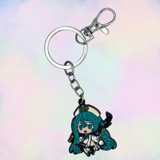 Hatsune Miku Metal Keychain - Hatsune Miku