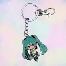 Hatsune Miku Metal Keychain - Hatsune Miku
