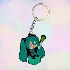 Hatsune Miku Handmade Rubber Keychain - Hatsune Miku