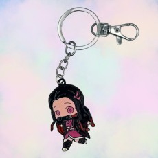 Demon Slayer Metal Keychain - Nezuko Kamado