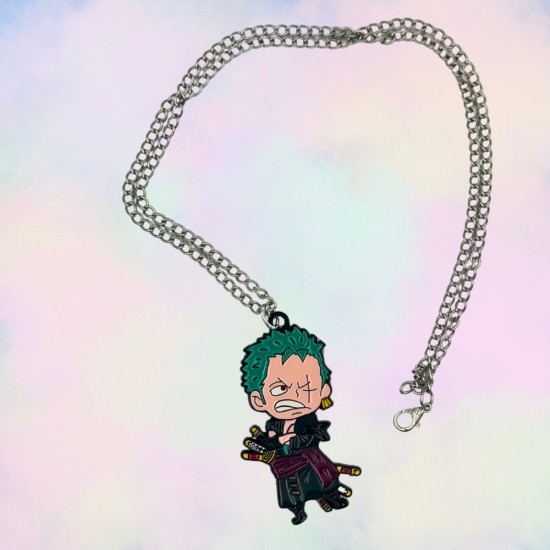 One Piece Metal Necklace - Roronoa Zoro - Металлическое украшение на шею