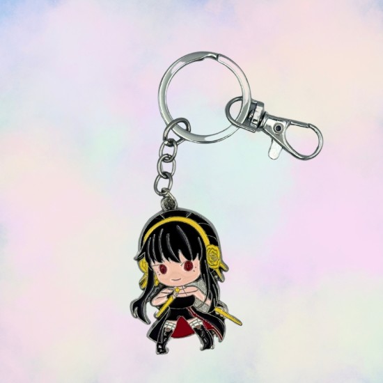 Spy x Family Metal Keychain - Yor Forger