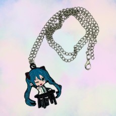 Hatsune Miku Metal Necklace - Hatsune Miku