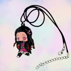 Demon Slayer Metal Necklace - Nezuko Kamado