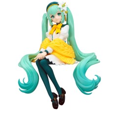 Furyu Hatsune Miku Noodle Stopper Ver. Flower Fairy Lily White Figure 14cm - Hatsune Miku - Plastic figure