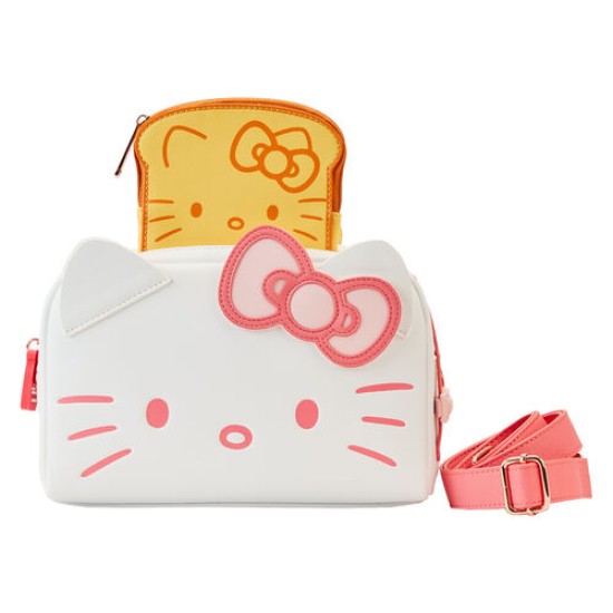 Loungefly Hello Kitty Breakfast Toaster Shoulder Bag with Wallet