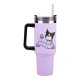 Paladone Hello Kitty Thermos Mug with Straw 1200ml - Kuromi