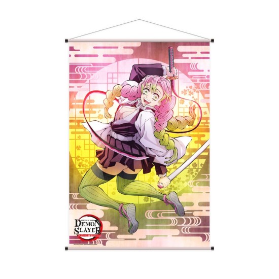 Sakami Merchandise Demon Slayer Wall Scroll Poster 60 x 90cm - Mitsuri - Piekarināms plakāts